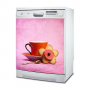 Magnets lave vaisselle Tea time Fleurs de Gourmandises