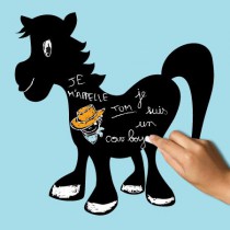 Stickers Ardoise cheval