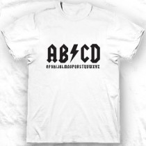 Tee-shirt col rond ABCD