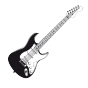 Stickers Fender noir