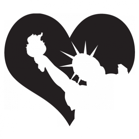 Stickers USA Liberty