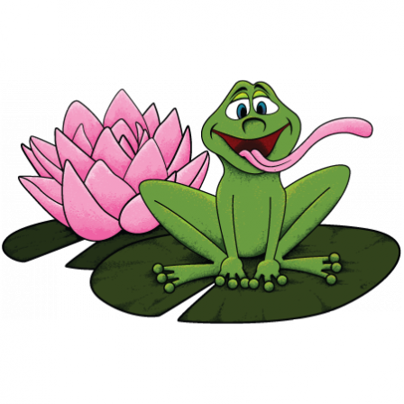 Stickers ANIMAUX Grenouille