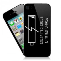 Stickers iPhone LOW BATTERY