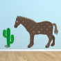 Stickers Cactus Cheval Cowboy