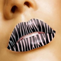 Lip Tattoo Zebra GL022