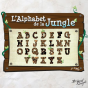 Stickers Alphabet de la Jungle