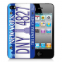 Stickers iPhone New-York plaque d'immatriculation