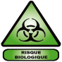 Stickers Risque Biologique