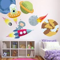 Stickers In Space