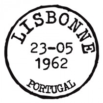 stickers timbre Portugal à personnaliser