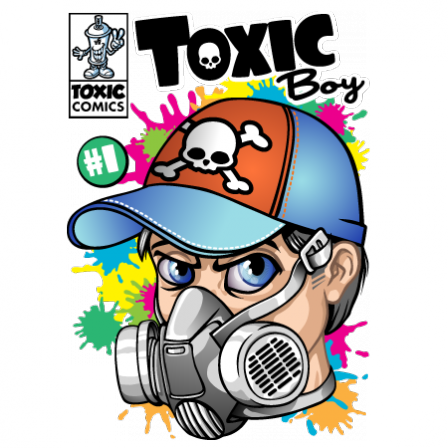 Stickers Toxic boy