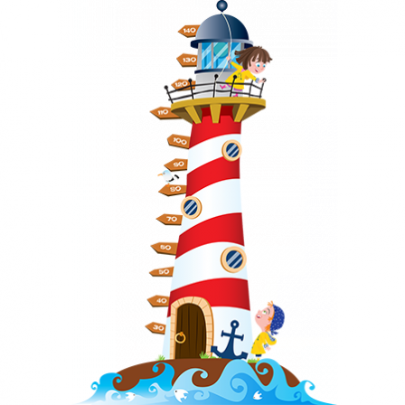 Stickers toise Phare