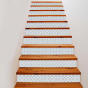 Stickers escalier carreaux mosaïque bleue