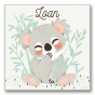 Tableau prénom - Les Animignons - le petit Koala