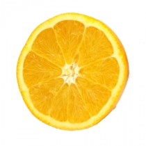 Stickers rondelle d'orange
