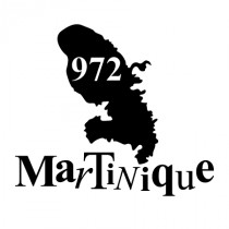 Stickers Martinique 972