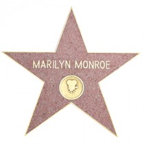 Stickers étoile Marilyn