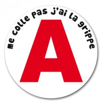 Stickers Grippe A 2