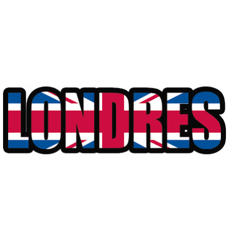 Stickers Londres et drapeau