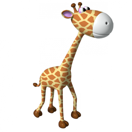 Stickers girafe 1