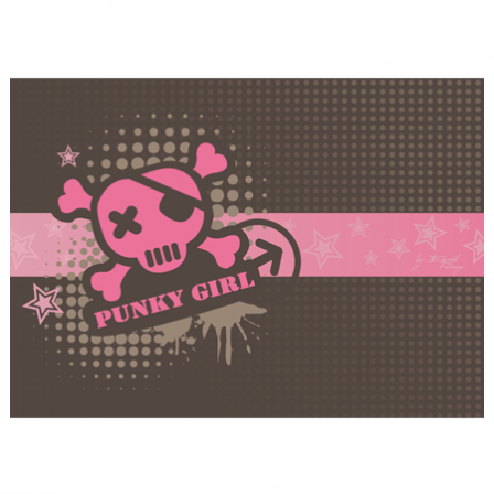 Stickers PC Punky Girl