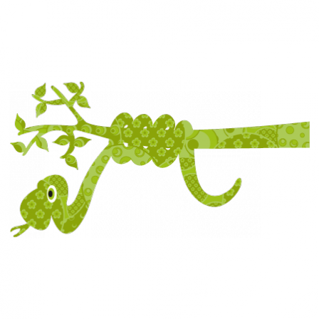 Stickers Serpent Vert