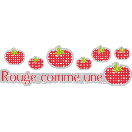 Stickers Citation Tomate