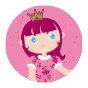 Badge Princesse Lilou