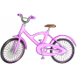 Stickers vélo rose
