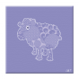 Tableau Mouton bleu