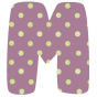 Stickers Lettre M1 - Alphabet Sticker Tonic