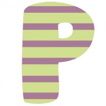 Stickers Lettre P2 - Alphabet Sticker Tonic