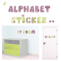 Stickers Lettre S1 - Alphabet Sticker Tonic