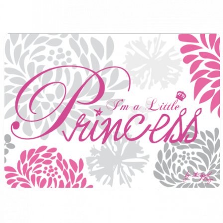 Stickers PC Princess Flowers