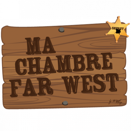 Stickers Chambre FarWest