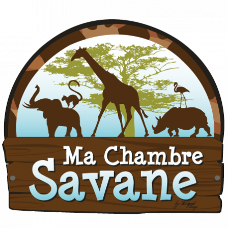 Stickers Chambre Savane