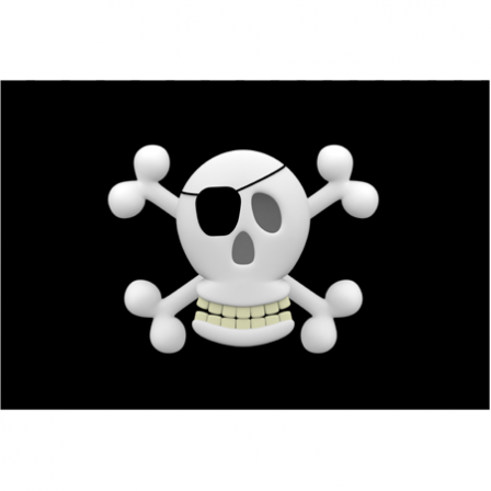Stickers drapeau de pirates