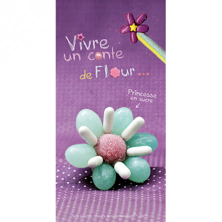 Stickers iPhone Violette Fleurs de Gourmandises