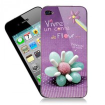 Stickers iPhone Violette Fleurs de Gourmandises