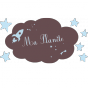 Stickers Sweet Graphique - Nuage Ma Planete