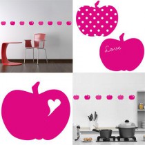 Stickers Home Déco - Apple Sweet - Magenta - Coeur