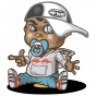 Stickers Baby hip-hop