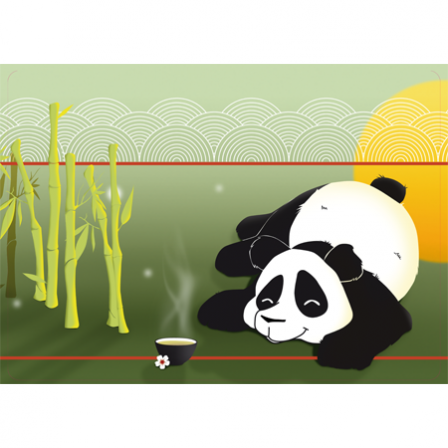 Stickers PC Panda