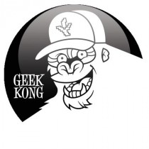 Badge Geek Kong
