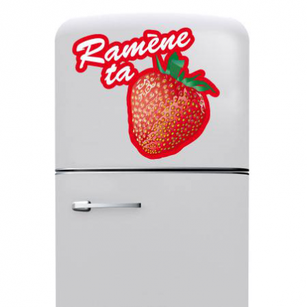 Stickers frigo ramène ta fraise