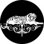 Badge tigre allongé