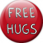 Badge Free Hugs