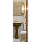 Stickers porte salle de bain luxe