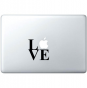 Stickers mac love design