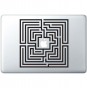 Stickers mac labyrinthe design